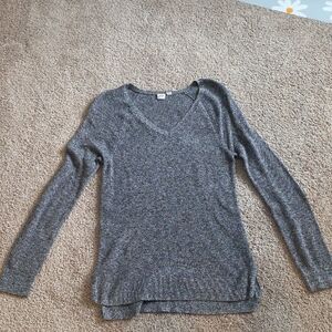 GAP Charcoal V-Neck Women's Sweater